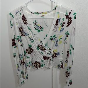 Free People Flower Top